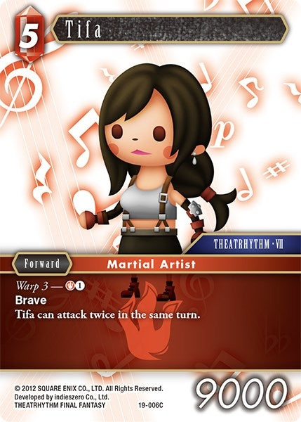Image for Tifa (From Nightmares) (19-006C) - Final Fantasy TCG