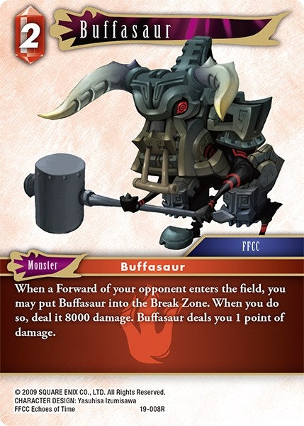 Image for Buffasaur (From Nightmares) (19-008R) - Final Fantasy TCG