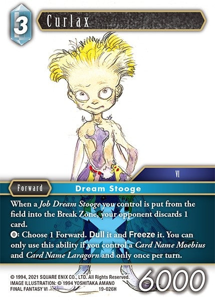 Image for Curlax (From Nightmares) (19-026H) - Final Fantasy TCG