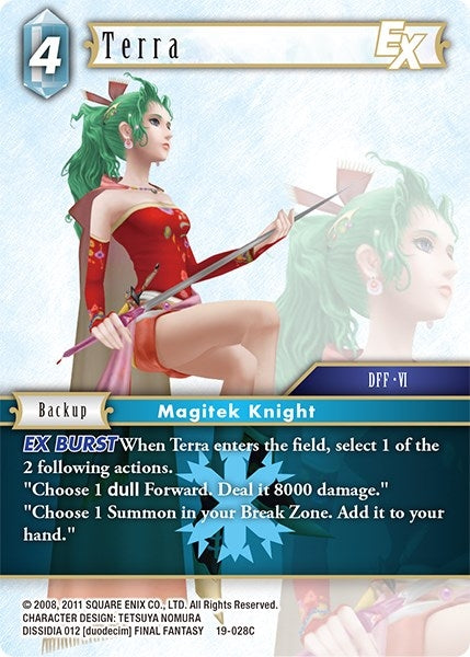 Image for Terra EX (From Nightmares) (19-028C) - Final Fantasy TCG