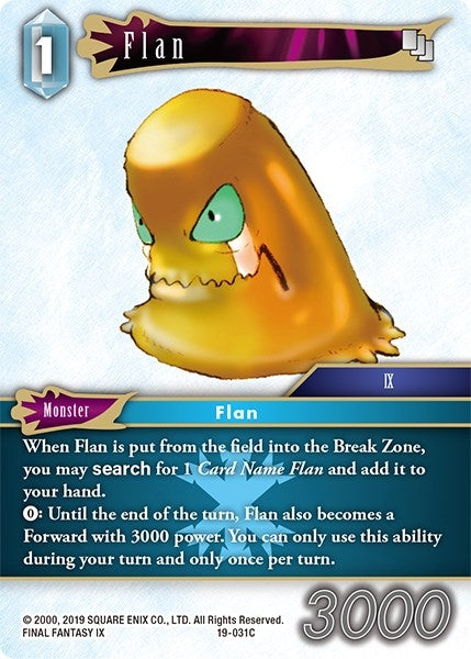 Image for Flan (From Nightmares) (19-031C) - Final Fantasy TCG