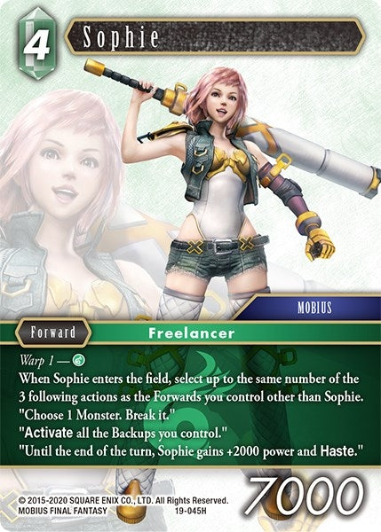 Image for Sophie (From Nightmares) (19-045H) - Final Fantasy TCG