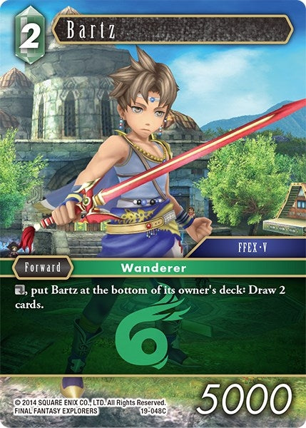 Image for Bartz (From Nightmares) (19-048C) - Final Fantasy TCG