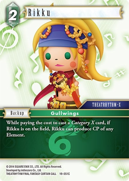 Image for Rikku (From Nightmares) (19-051C) - Final Fantasy TCG