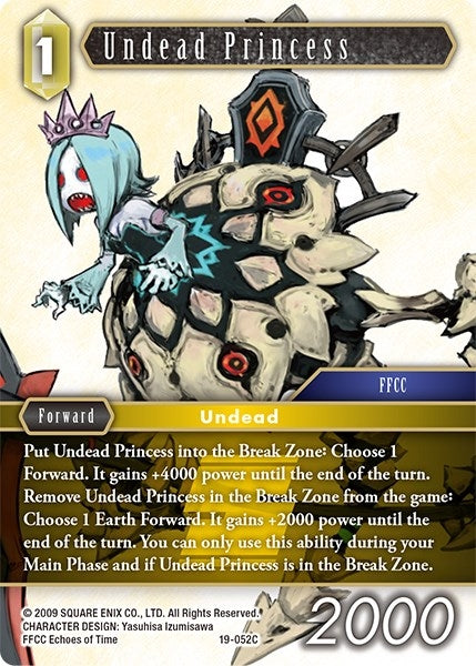 Image for Undead Princess (From Nightmares) (19-052C) - Final Fantasy TCG