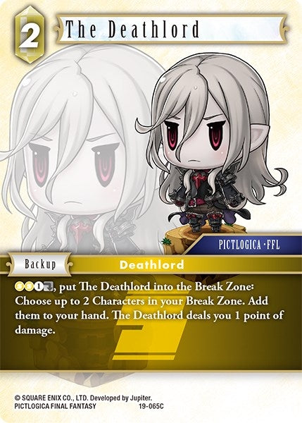 Image for The Deathlord (From Nightmares) (19-065C) - Final Fantasy TCG