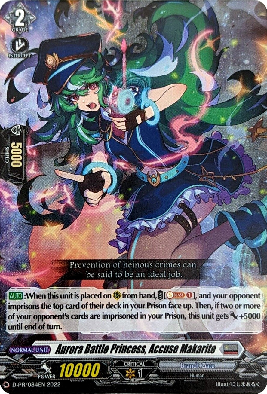 Image for Aurora Battle Princess, Accuse Makarite - D-PR/084EN (D Promo Cards) (D-PR/084EN) - Cardfight Vanguard