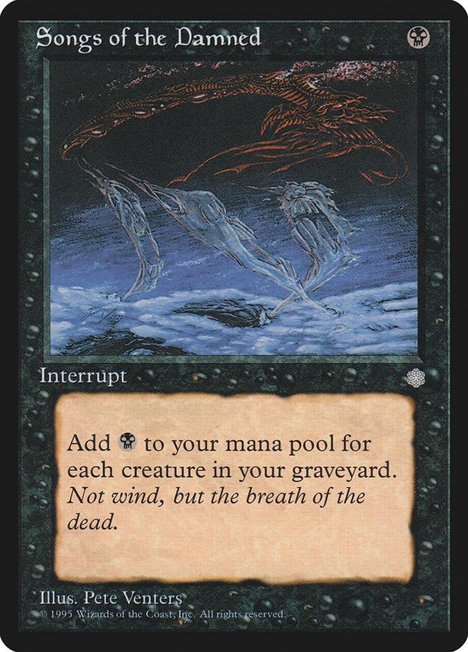 Image for Songs of the Damned (Ice Age) - Magic: The Gathering