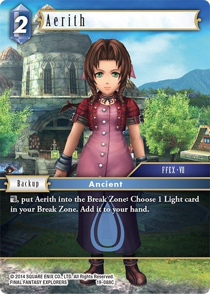 Image for Aerith (From Nightmares) (19-088C) - Final Fantasy TCG