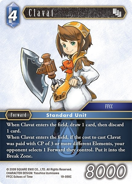 Image for Clavat (From Nightmares) (19-090C) - Final Fantasy TCG