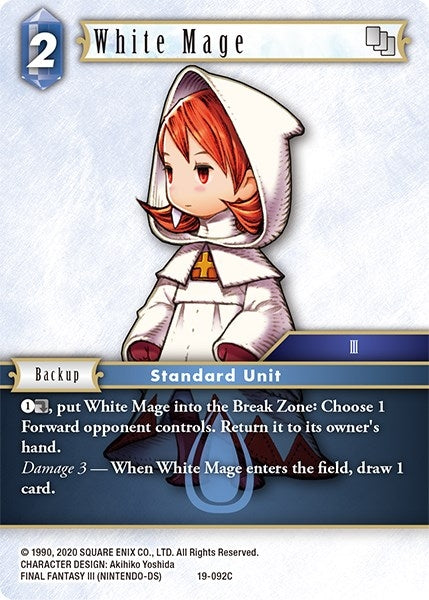 Image for White Mage (19-092C) (From Nightmares) (19-092C) - Final Fantasy TCG