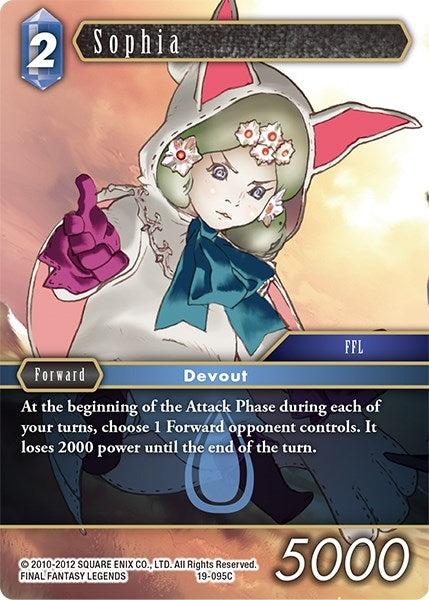 Image for Sophia (From Nightmares) (19-095C) - Final Fantasy TCG