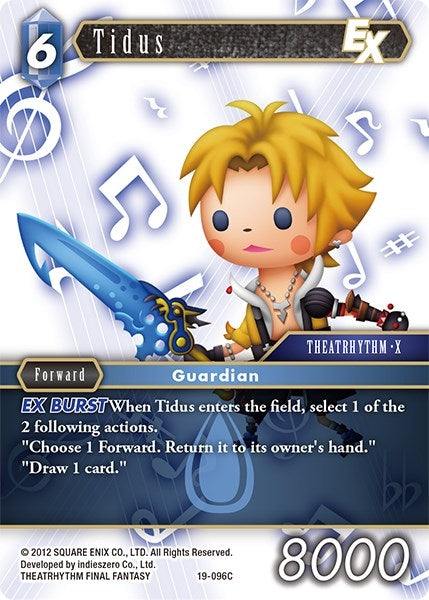 Image for Tidus EX (19-096C) (From Nightmares) (19-096C) - Final Fantasy TCG