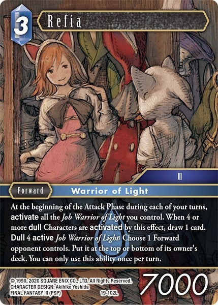 Image for Refia (From Nightmares) (19-102L) - Final Fantasy TCG