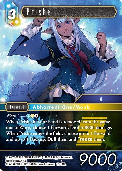 Image for Prishe (From Nightmares) (19-111L) - Final Fantasy TCG