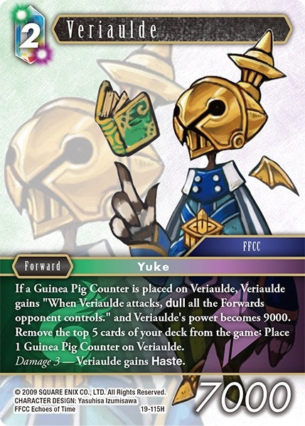 Image for Veriaulde (From Nightmares) (19-115H) - Final Fantasy TCG