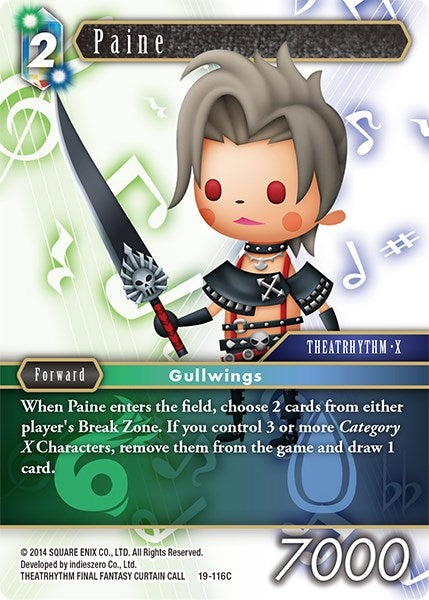 Image for Paine (From Nightmares) (19-116C) - Final Fantasy TCG