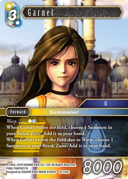 Image for Garnet (From Nightmares) (19-120C) - Final Fantasy TCG