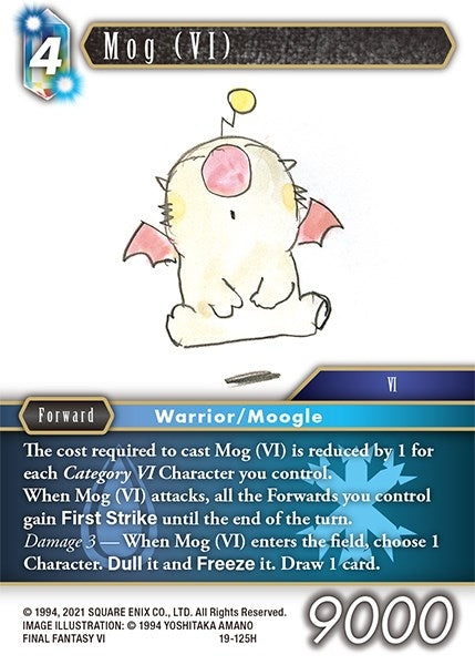 Image for Mog (VI) (From Nightmares) (19-125H) - Final Fantasy TCG