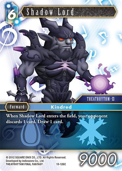Image for Shadow Lord (From Nightmares) (19-126C) - Final Fantasy TCG