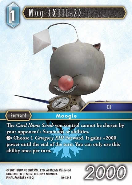 Image for Mog (XIII-2) (From Nightmares) (19-134S) - Final Fantasy TCG