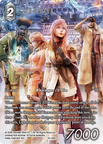 Image for Lightning (19-138S) (Full Art) (From Nightmares) (19-138S) - Final Fantasy TCG