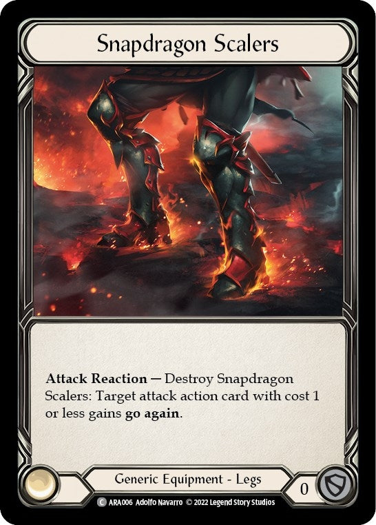 Image for Snapdragon Scalers (Blitz Deck: Outsiders - Arakni) (ARA006) - Flesh and Blood TCG