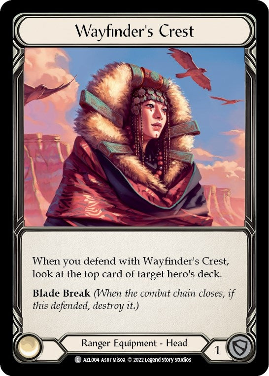 Image for Wayfinder's Crest (Blitz Deck: Outsiders - Azalea) (AZL004) - Flesh and Blood TCG