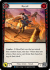Image for Recoil (Blue) (Blitz Deck: Outsiders - Benji) (BEN023) - Flesh and Blood TCG