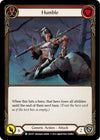 Image for Humble (Red) (Blitz Deck: Outsiders - Uzuri) (UZU012) - Flesh and Blood TCG