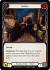 Image for Isolate (Red) (Blitz Deck: Outsiders - Uzuri) (UZU014) - Flesh and Blood TCG