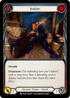 Image for Isolate (Blue) (Blitz Deck: Outsiders - Uzuri) (UZU022) - Flesh and Blood TCG