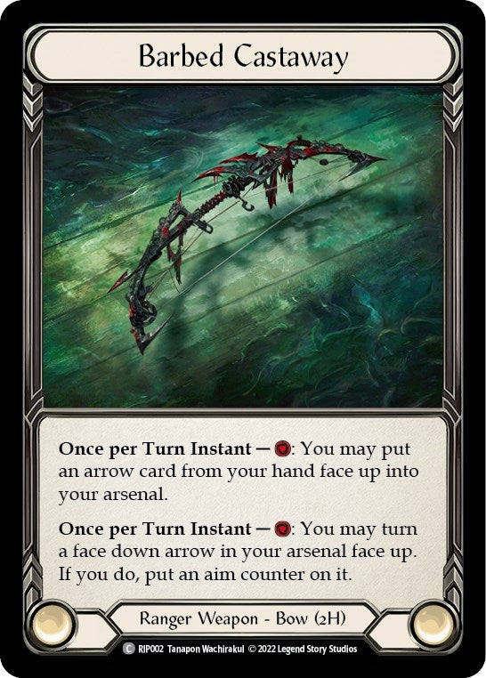 Image for Barbed Castaway (Blitz Deck: Outsiders - Riptide) (RIP002) - Flesh and Blood TCG