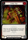 Image for Frailty Trap (Red) (Blitz Deck: Outsiders - Riptide) (RIP009) - Flesh and Blood TCG