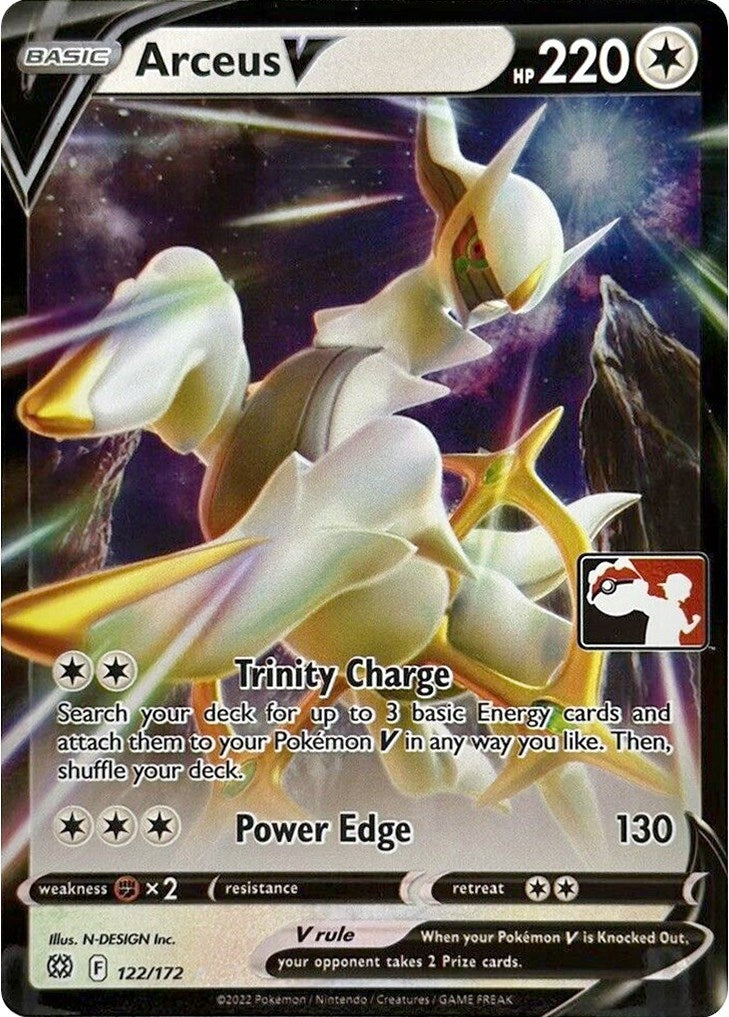 Image for Arceus V (Prize Pack Series Cards) (122/172) - Pokemon