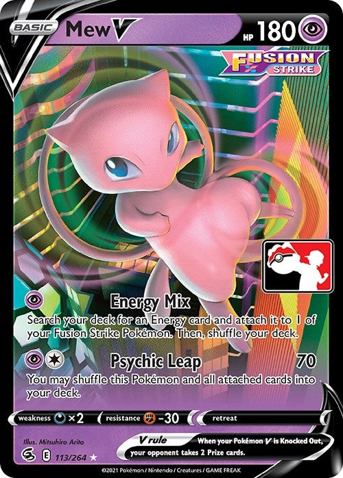 Image for Mew V (Prize Pack Series Cards) (113/264) - Pokemon