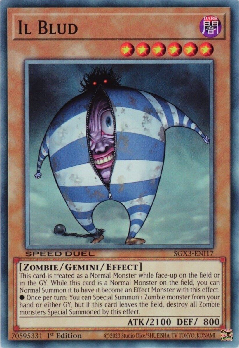 Image for Il Blud (Speed Duel GX: Duelists of Shadows) (SGX3-ENI17) - YuGiOh