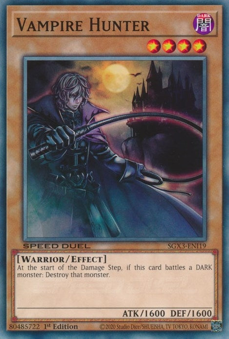 Image for Vampire Hunter (Speed Duel GX: Duelists of Shadows) (SGX3-ENI19) - YuGiOh