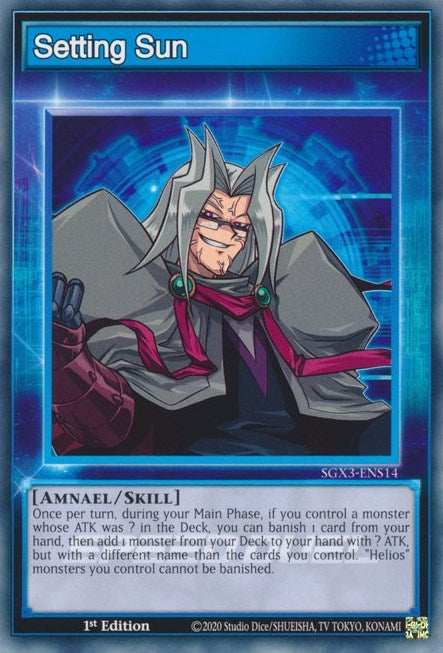 Image for Setting Sun (Speed Duel GX: Duelists of Shadows) (SGX3-ENS14) - YuGiOh