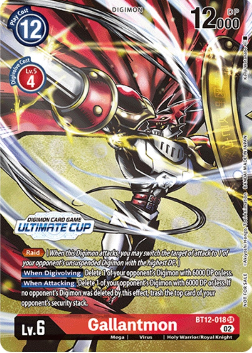 Image for Gallantmon (Ultimate Cup) (BT12) (12018)