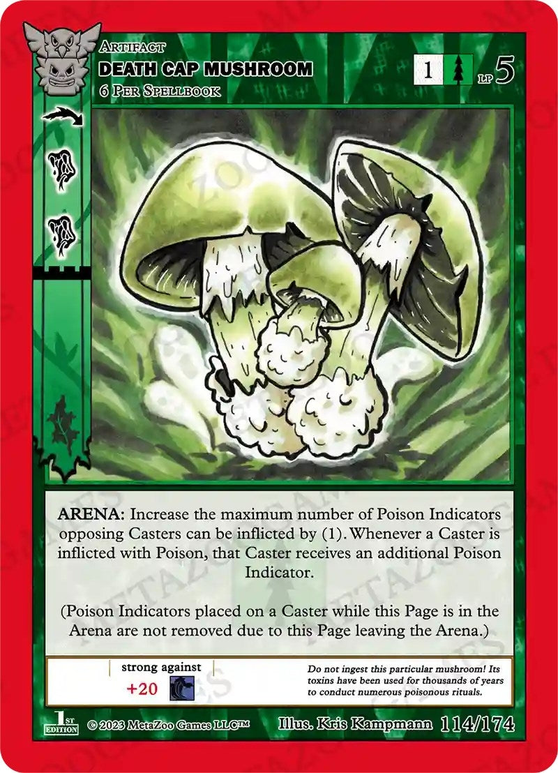 Image for Death Cap Mushroom (Native: First Edition) (114/174) - MetaZoo