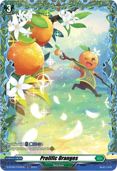 Image for Prolific Oranges (FR) (D-BT09: Dragontree Invasion) (D-BT09/FR40EN) - Cardfight Vanguard