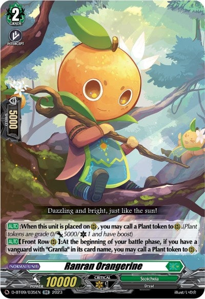 Image for Ranran Orangerine (D-BT09: Dragontree Invasion) (D-BT09/035EN) - Cardfight Vanguard