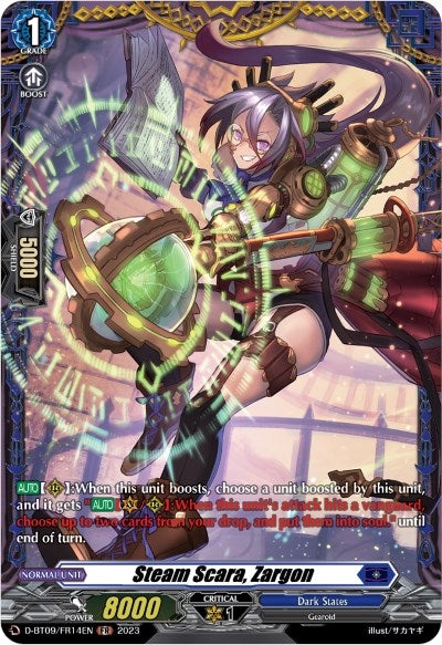 Image for Steam Scara, Zargon (FR) (D-BT09: Dragontree Invasion) (D-BT09/FR14EN) - Cardfight Vanguard