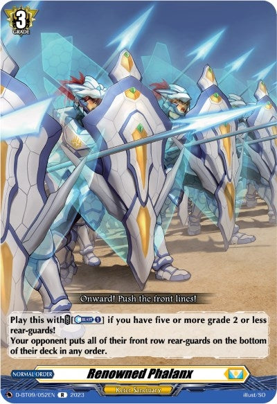 Image for Renowned Phalanx (D-BT09: Dragontree Invasion) (D-BT09/052EN) - Cardfight Vanguard