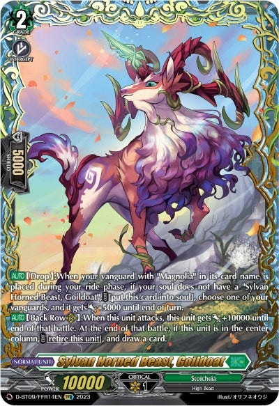 Image for Sylvan Horned Beast, Goildoat (FFR) (D-BT09: Dragontree Invasion) (D-BT09/FFR14EN) - Cardfight Vanguard