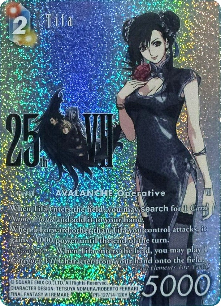 Image for Tifa (25th Anniversary Promo) (FF: Promo Cards) (PR-127/14-120H) - Final Fantasy TCG