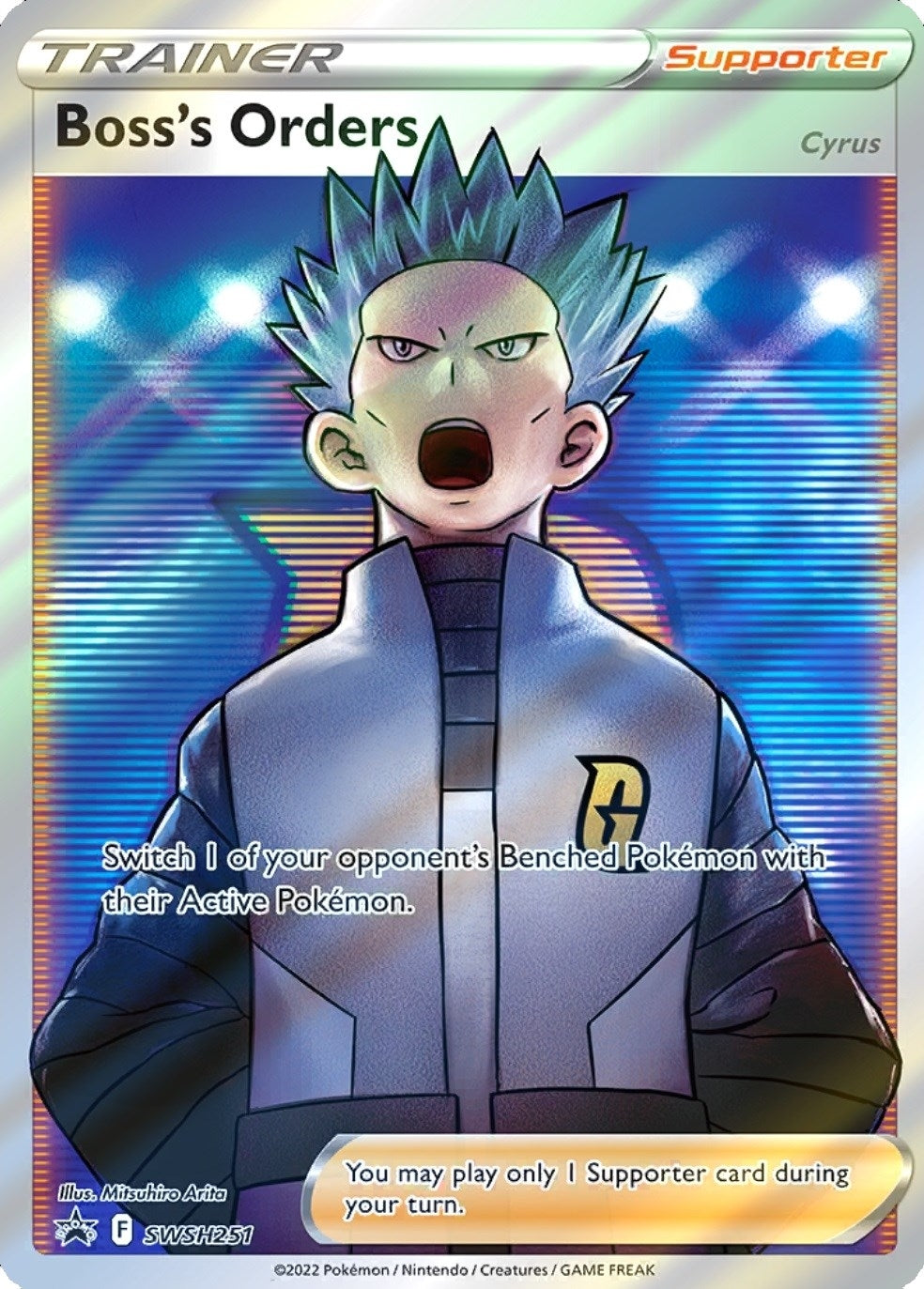 Image for Boss's Orders (Full Art) (SWSH: Sword & Shield Promo Cards) (SWSH251) - Pokemon