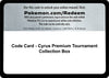 Image for Code Card - Cyrus Premium Tournament Collection Box - Pokemon