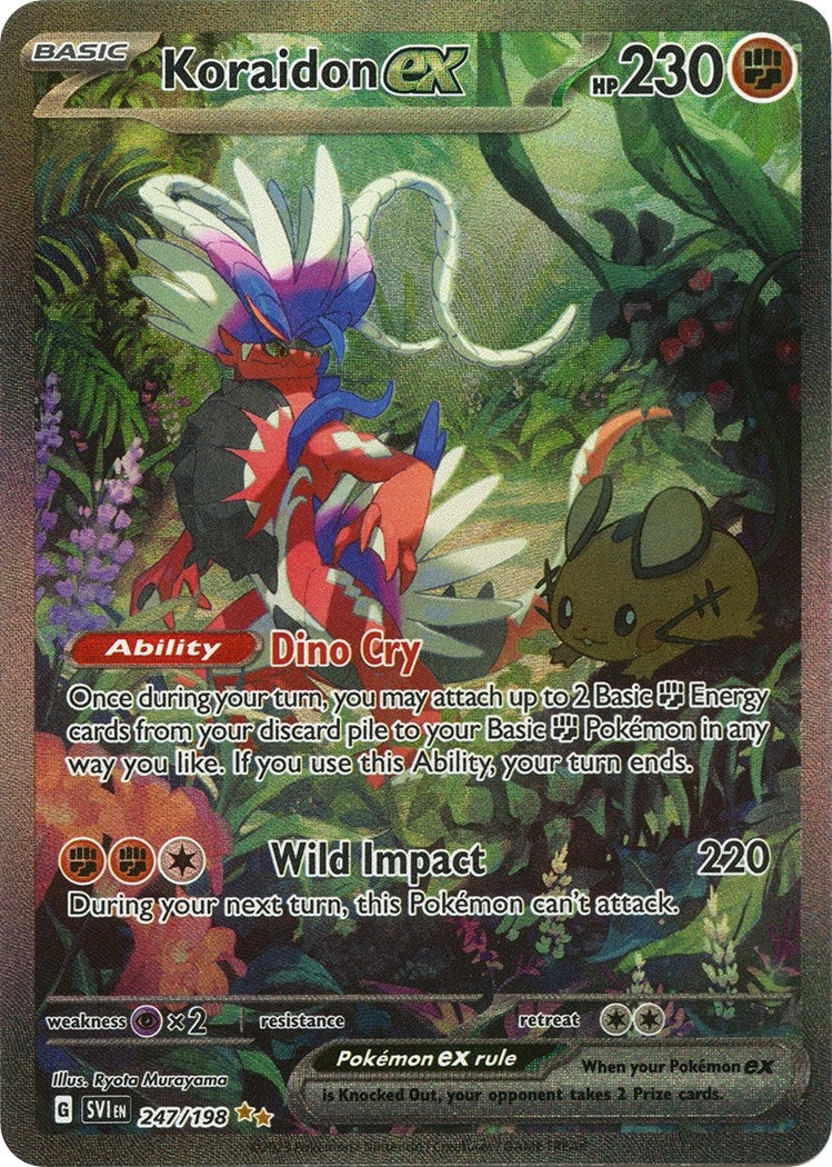 Image for Koraidon ex (SV01: Scarlet & Violet Base Set) (247/198) - Pokemon